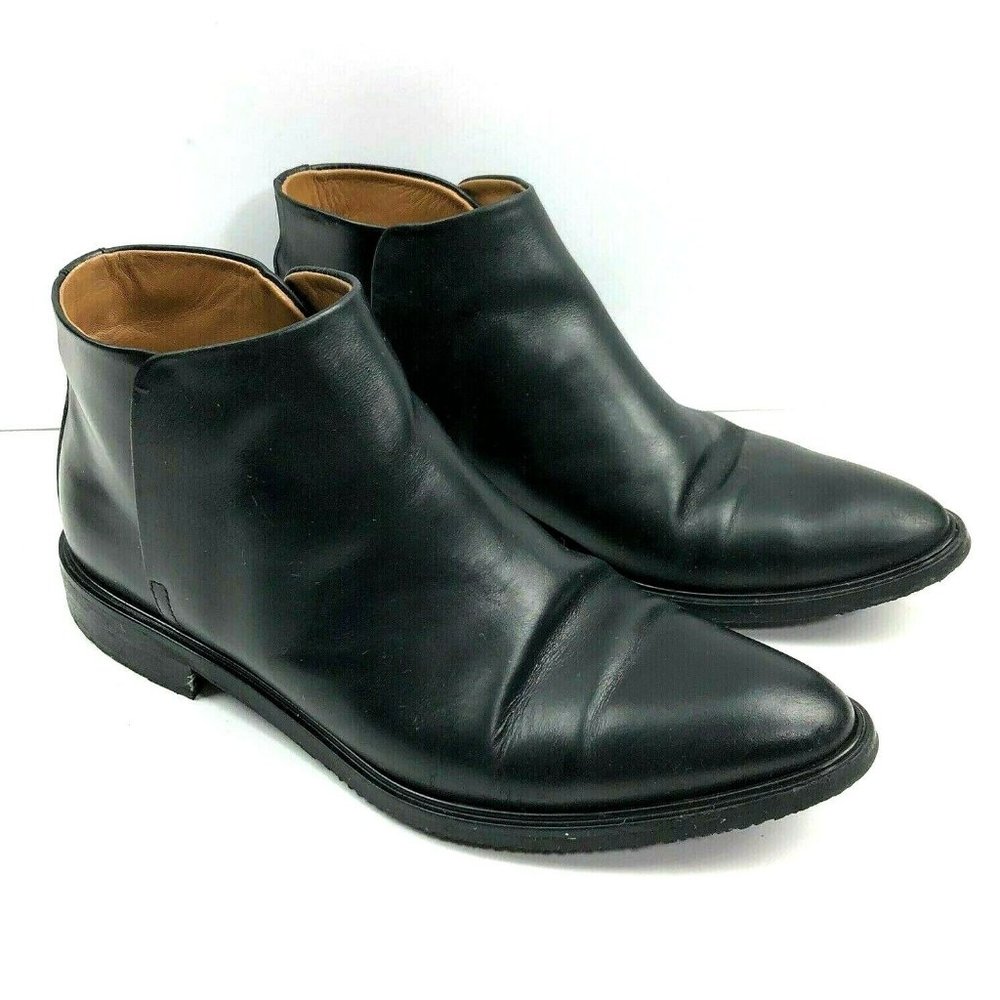Everlane Black The Modern Ankle Boots 6 - Picture 2 of 8